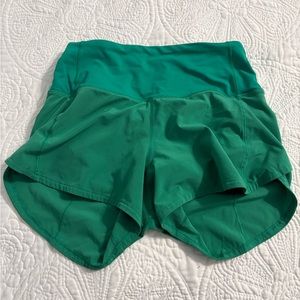 Lululemon high-rise speed ups size 2